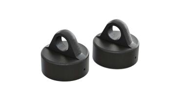 Arrma AR330491 Shock Cap Aluminum Black 6S (2)  ARAC8968