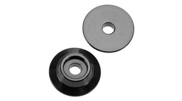 Arrma AR320216 Wing Button Aluminum Black (2) - ARAC9691