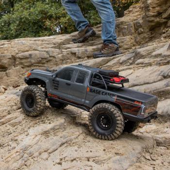 Axial 1/10 SCX10 III Base Camp 4X4 Rock Crawler Brushed RTR, White RC-Offroad Car - AXI-1375T2