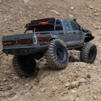 Axial 1/10 SCX10 III Base Camp 4X4 Rock Crawler Brushed RTR, White RC-Offroad Car - AXI-1375T2