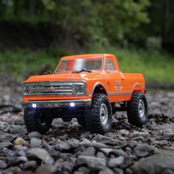 Axial 1/24 SCX24 1967 Chevrolet C10 4WD Brushed Truck Mini RC-Crawler RTR Orange - AXI00001V2T3