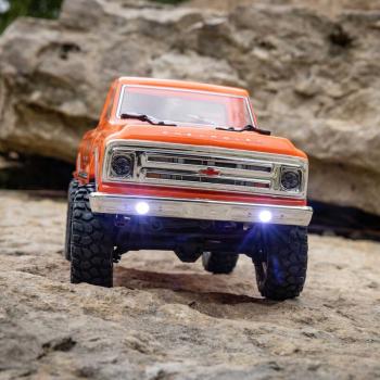 Axial 1/24 SCX24 1967 Chevrolet C10 4WD Brushed Truck Mini RC-Crawler RTR Orange - AXI00001V2T3