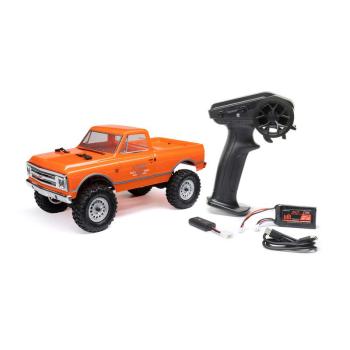 Axial 1/24 SCX24 1967 Chevrolet C10 4WD Brushed Truck Mini RC-Crawler RTR Orange - AXI00001V2T3