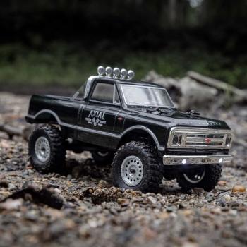 Axial 1/24 SCX24 1967 Chevrolet C10 4WD Brushed Truck Mini RC-Crawler RTR Black - AXI00001V2T4