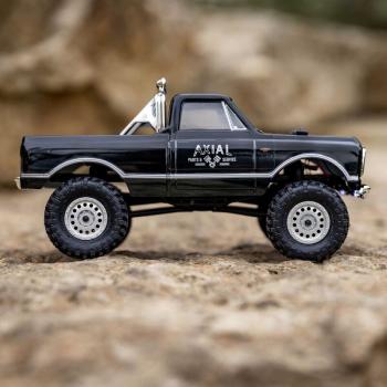 Axial 1/24 SCX24 1967 Chevrolet C10 4WD Brushed Truck Mini RC-Crawler RTR Black - AXI00001V2T4
