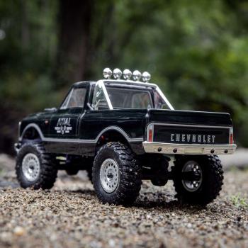 Axial 1/24 SCX24 1967 Chevrolet C10 4WD Brushed Truck Mini RC-Crawler RTR Black - AXI00001V2T4