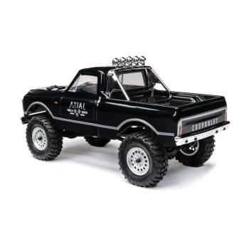 Axial 1/24 SCX24 1967 Chevrolet C10 4WD Brushed Truck Mini RC-Crawler RTR Black - AXI00001V2T4