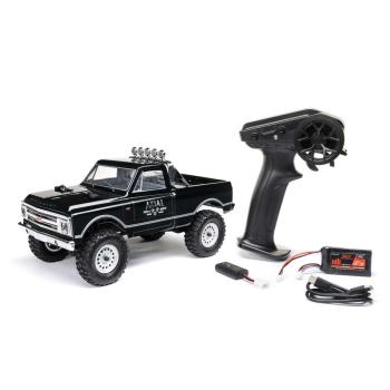 Axial 1/24 SCX24 1967 Chevrolet C10 4WD Brushed Truck Mini RC-Crawler RTR Black - AXI00001V2T4