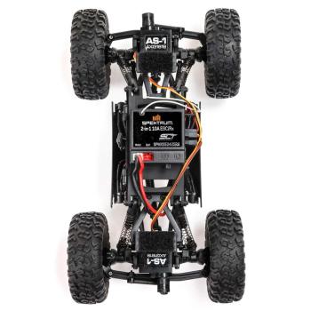 Axial AX24 XC-1, 1/24th 4WS Crawler Brushed RTR, Orange - AXI00003T2