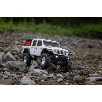 Axial 1/24 SCX24 Jeep JT Gladiator 4WD Rock Crawler Brushed RTR Offroad RC-Car White - AXI00005V2T4