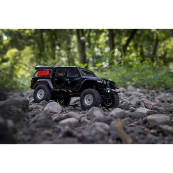 Axial 1/24 SCX24 Jeep JT Gladiator 4WD Rock Crawler Brushed Mini RC-Offroad Car RTR Black - AXI00005V2T5