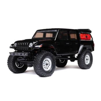 Axial 1/24 SCX24 Jeep JT Gladiator 4WD Rock Crawler Brushed Mini RC-Offroad Car RTR Black - AXI00005V2T5