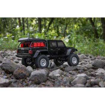 Axial 1/24 SCX24 Jeep JT Gladiator 4WD Rock Crawler Brushed Mini RC-Offroad Car RTR Black - AXI00005V2T5