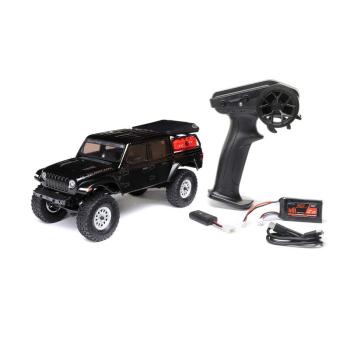 Axial 1/24 SCX24 Jeep JT Gladiator 4WD Rock Crawler Brushed Mini RC-Offroad Car RTR Black - AXI00005V2T5