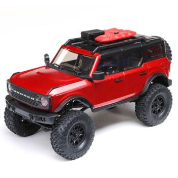 Axial 1/24 SCX24 2021 Ford Bronco 4WD Truck RTR, Red - AXI00006T1