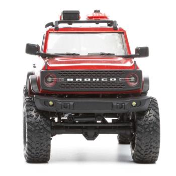 Axial 1/24 SCX24 2021 Ford Bronco 4WD Truck RTR, Red - AXI00006T1