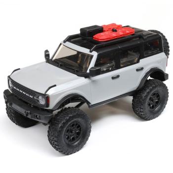 Axial 1/24 SCX24 2021 Ford Bronco 4WD Truck RTR, Grey - AXI00006T2