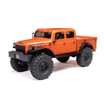 Axial 1/24 SCX24 Dodge Power Wagon 4X4 Rock Crawler Brushed RTR Orange - AXI00007T1