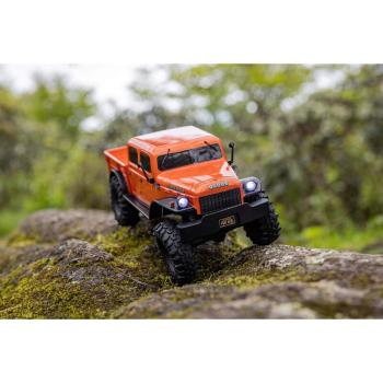 Axial 1/24 SCX24 Dodge Power Wagon 4X4 Rock Crawler Brushed RTR Orange - AXI00007T1