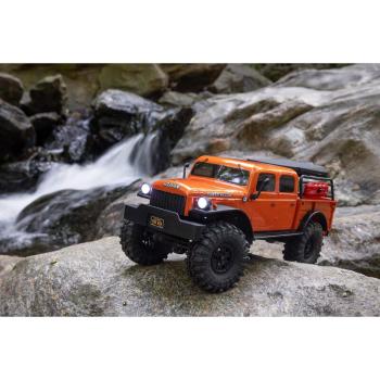 Axial 1/24 SCX24 Dodge Power Wagon 4X4 Rock Crawler Brushed RTR Orange - AXI00007T1