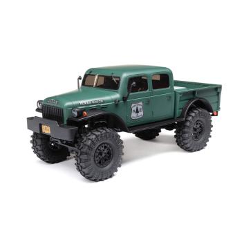 Axial 1/24 SCX24 Dodge Power Wagon 4X4 Rock Crawler Brushed Offroad RC-Car RTR Green - AXI00007T2