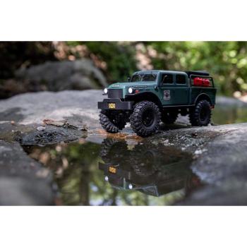 Axial 1/24 SCX24 Dodge Power Wagon 4X4 Rock Crawler Brushed Offroad RC-Car RTR Green - AXI00007T2