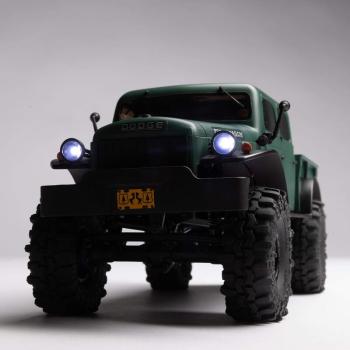 Axial 1/24 SCX24 Dodge Power Wagon 4X4 Rock Crawler Brushed Offroad RC-Car RTR Green - AXI00007T2