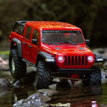 Axial SCX10 III Jeep JT Gladiator mit Portalachsen 1:10 RTR Red - AXI03006BT2