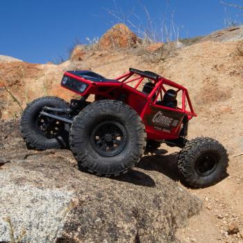 Axial Capra 1.9 4WS 1:10 Currie Unlimited Trail Buggy RTR Red - AXI03022BT1