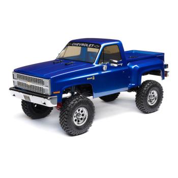 Axial 1/10 SCX10 III Base Camp 1982 Chevy K10 4X4 RTR Offroad RC-Car Crawler Blue - AXI03030T1