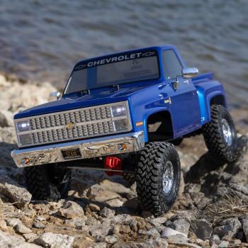 Axial 1/10 SCX10 III Base Camp 1982 Chevy K10 4X4 RTR Offroad RC-Car Crawler Blue - AXI03030T1