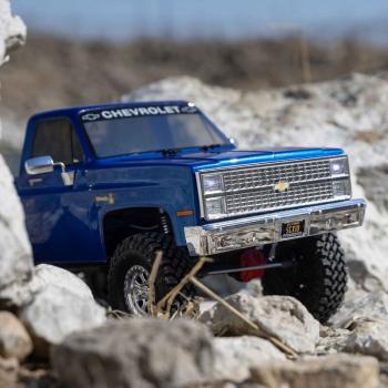 Axial 1/10 SCX10 III Base Camp 1982 Chevy K10 4X4 RTR Offroad RC-Car Crawler Blue - AXI03030T1
