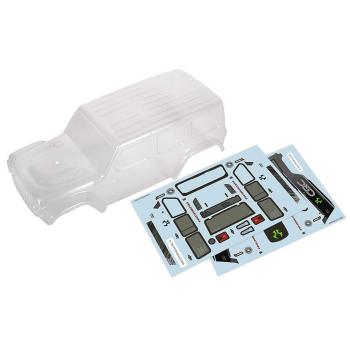 Axial 2019 Jeep JLU CRC Body, Clear & Precut: SCX24 - AXI200000