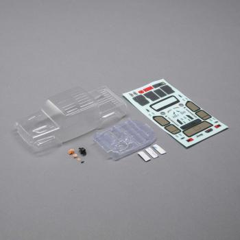 Axial Jeep JT Gladiator Body Set, Clear:SCX24 - AXI200005