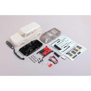 Axial Ford Bronco Body, White: SCX24 - AXI200009
