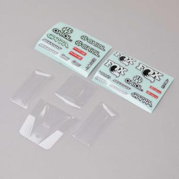 Axial Body Panel Set, Clear, Capra:UTB18 - AXI210001