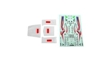 Axial Body Panel Set (Clear): UTB - AXI230012