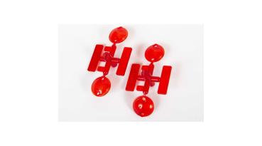 Axial Tail Light Lens Red 2pc:UMG 6x6 - AXI230013