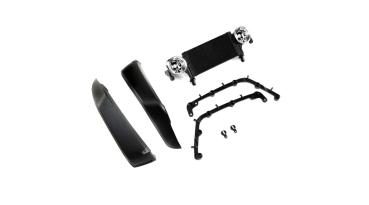 Axial Radiator & Front Fenders Jeep JLU: SCX10III - AXI230020