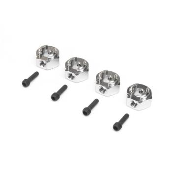 Axial Aluminum Hex Hub, 12mm, Hard Anodized: RBX10 - AXI232046