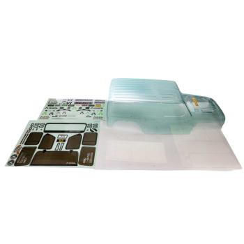 Axial SCX6: Jeep JLU 4dr Wrangler Body (Clear) - AXI250000