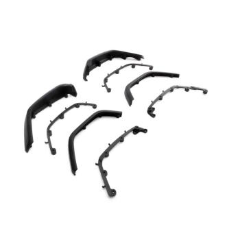 Axial SCX6: Jeep JLU FR & RR Fenders & Mounts - AXI250001