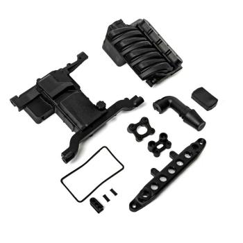 Axial SCX6: Front Servo Mount/Engine Cover/Seals - AXI251005