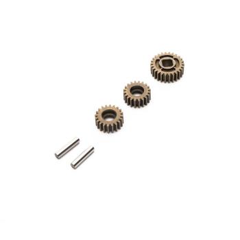 Axial SCX6: Idler & Output Gear/Shaft Set - AXI252016