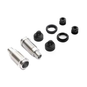 Axial SCX6: Threaded Shock Body, Cap & Collar Set (2) - AXI253000