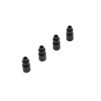 Axial SCX6: Shock Mount Pivot Balls, Steel (4) - AXI254007