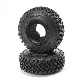 Axial 1.9 Falken WILDPEAK M/T 4.19 R35 Tires with Inserts (2) - AXI43016