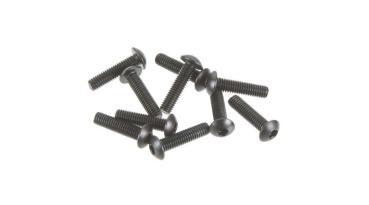 Axial AXA116 Hex Socket Button Head M3x12mm Black (10) - AXIC0116