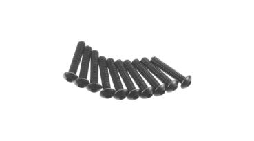 Axial AXA117 Hex Socket Button Head M3x15mm Black (10) - AXIC0117