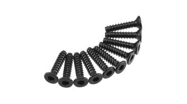 Axial AXA1260 Hex Socket Tap Flat Head M2.5x12mm (10) - AXIC0119